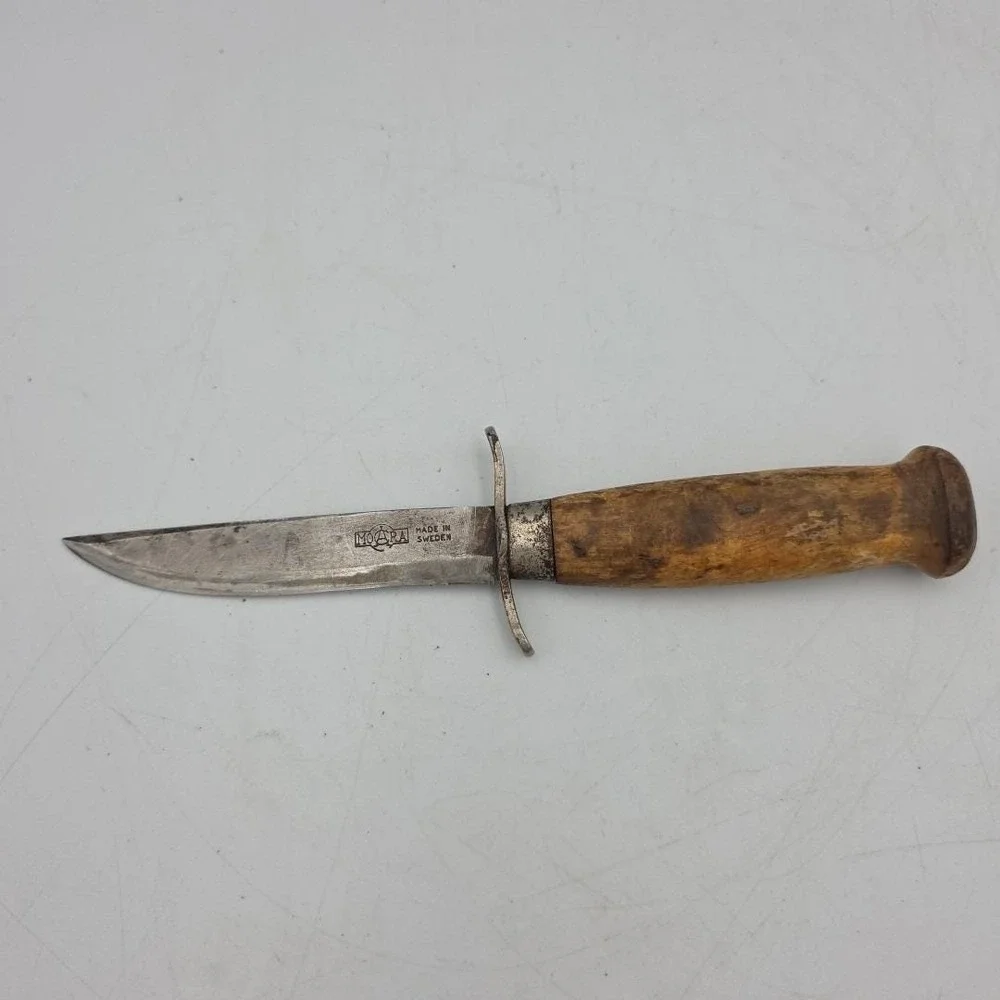 Moara Sweden Hunting/Fishing Knife 3.5 Blade Wooden Handle